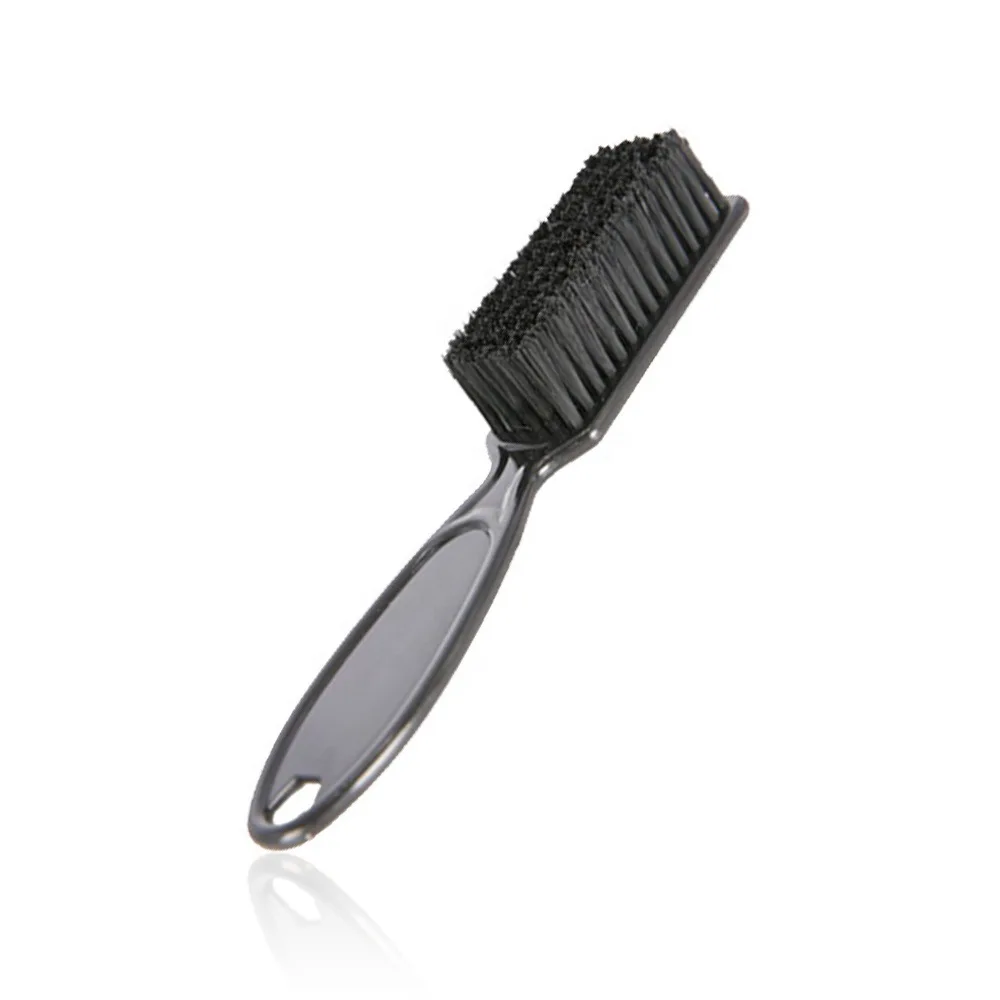 Scissors Cleaning Brush Barber Shop Skin Fade Comb Vintage Oil Head Shape Carving Fade Hair Brush
