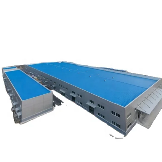High quality  large span  steel  structure fabricated modular  metal workshop warehouse  plant building construction