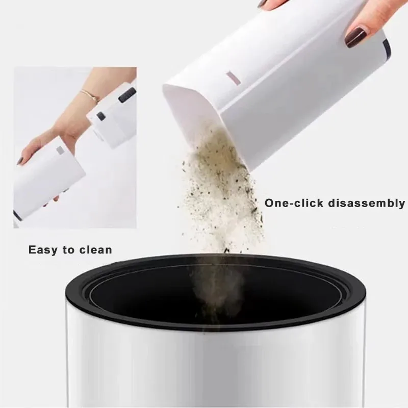 Hot selling pet grooming smart USB charge small pet falling hair vacuum cleaner with 3 shapes suction head for dog cat