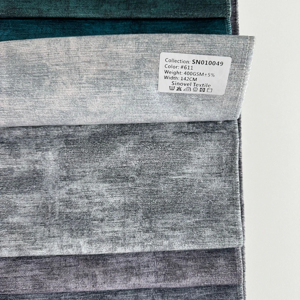 Sinovel New Arrivals 100% Printed Home Textile Dutch Holland Plush Velvet Burn Out with Print Water Proof for Sofa