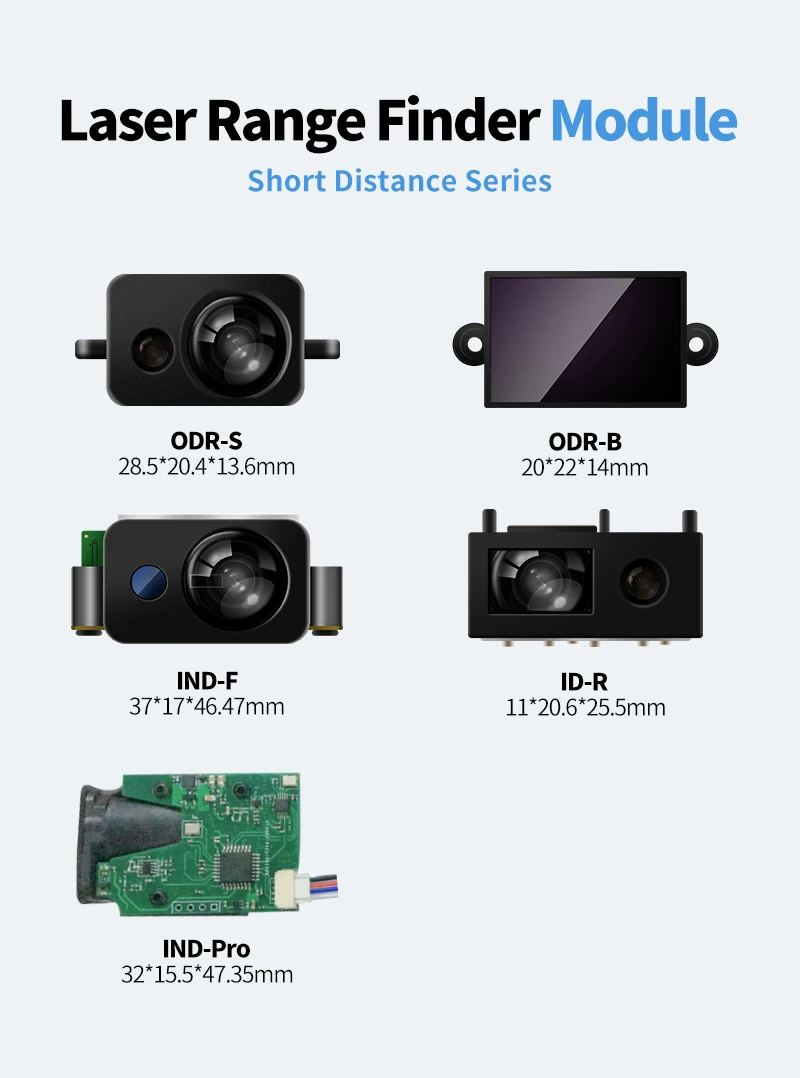 OEM ODM Compact size Long distance laser rangefinder sensor Laser range finder module 905nm for Thermal Imager