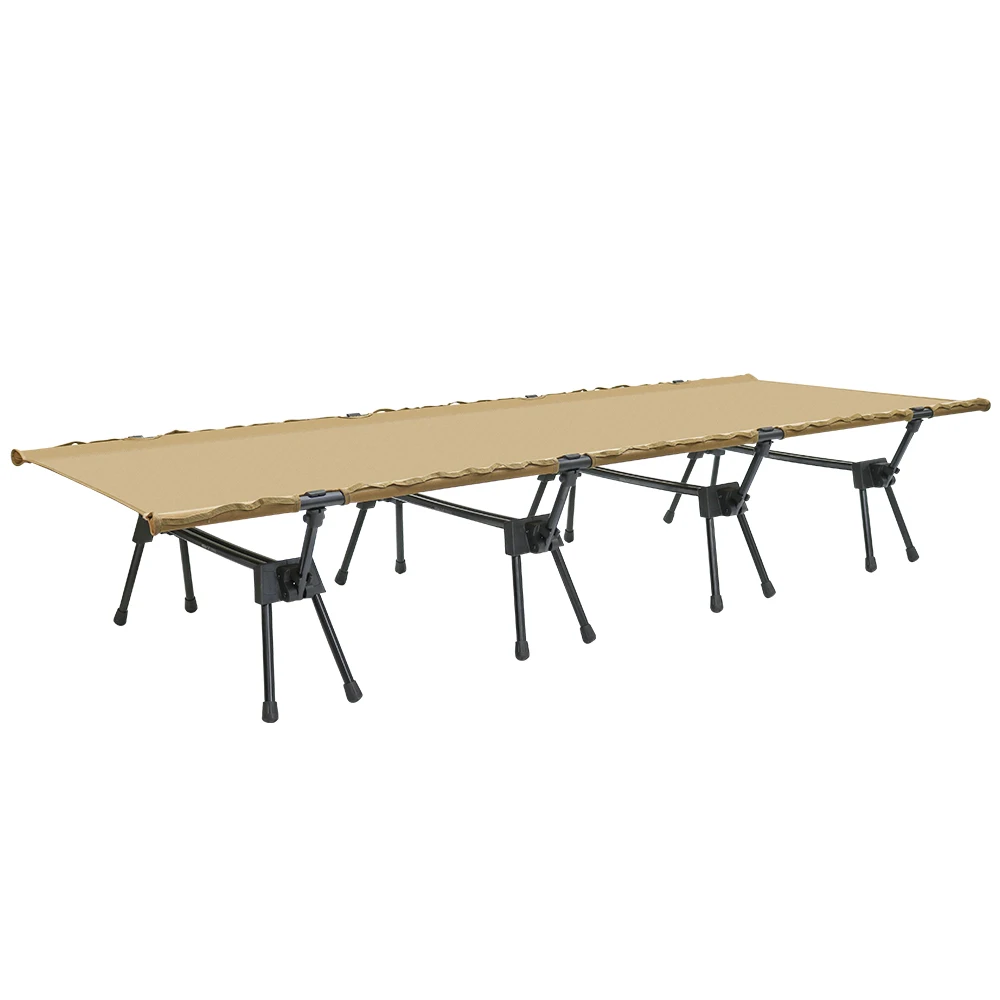 High Strength Outdoor Camping Accommodation Portable Single Folding Durable Camp Bed