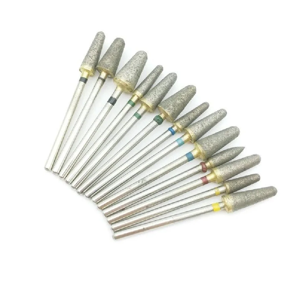 Diamond Bur Fully Sintered Diamond Drills Grind Polish Metal Dental Burs