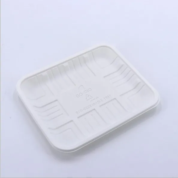Multifunction Biodegradable Disposable Plastic Trays Frozen Meat Packaging Tray