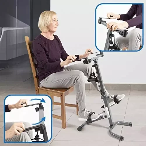 Hand Arm Leg & Knee Recovery Medical Peddler - Folding Adjustable Fitness