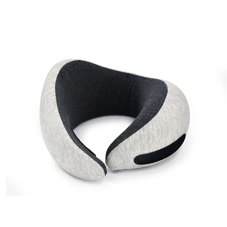 100% Pure Memory Foam Travel Neck Pillow 360 Degree Adjustable Suitable for Sleep Rest Airplane Car Office Home Use