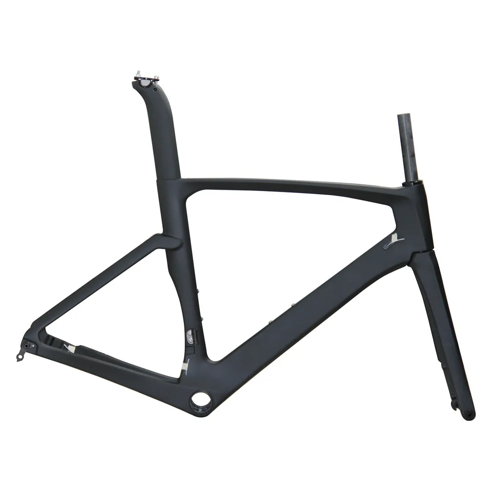 Toray T800 Full Carbon Fiber Road Bike Frame Disc Brake Aero Racing Bicycle TT Frameset 2 Year Warranty