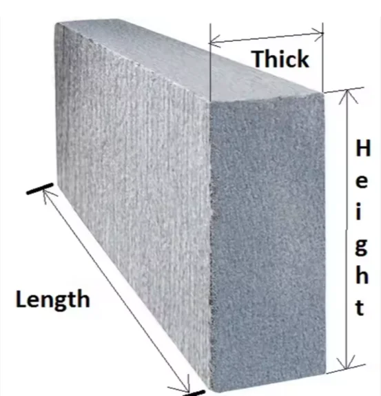 Экономичный газобетонный AAC/Alc блок для огнестойкой стены из Китая