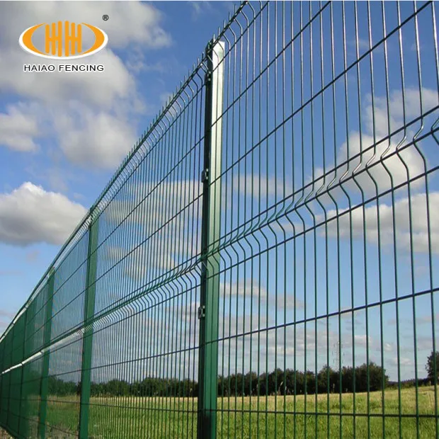 Classic Design Steel Wire Mesh Outdoor Fence Easily Assembled Highway Fence Panel Factory Supply Welded Wire Mesh Fence