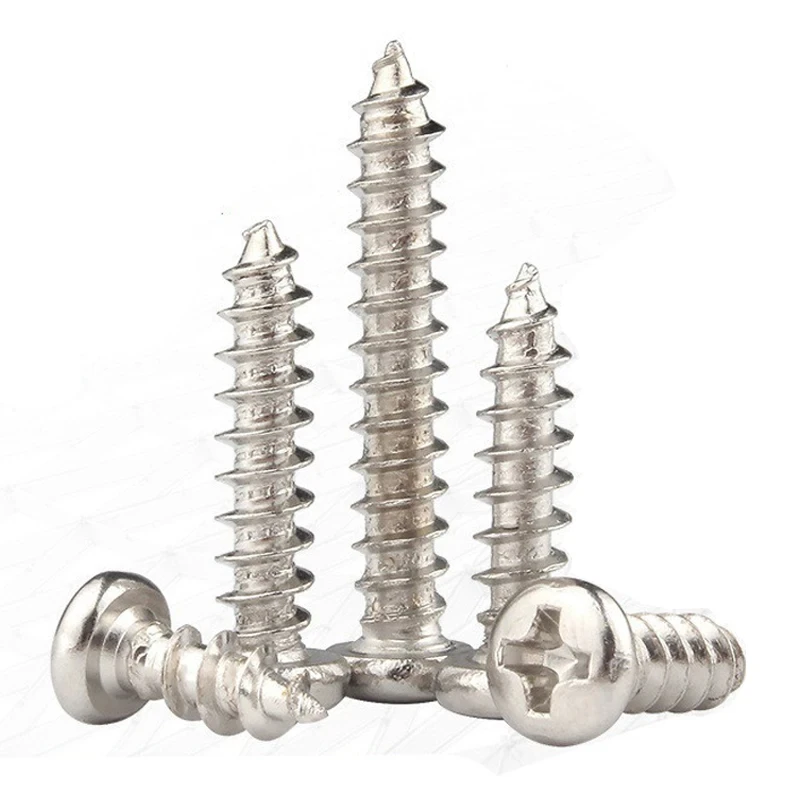 Custom Wholesale Chicago Screw CNC Metal Parts with Black and Zinc Finish Stud Screws for Heavy Industry Nut Bolt Screws
