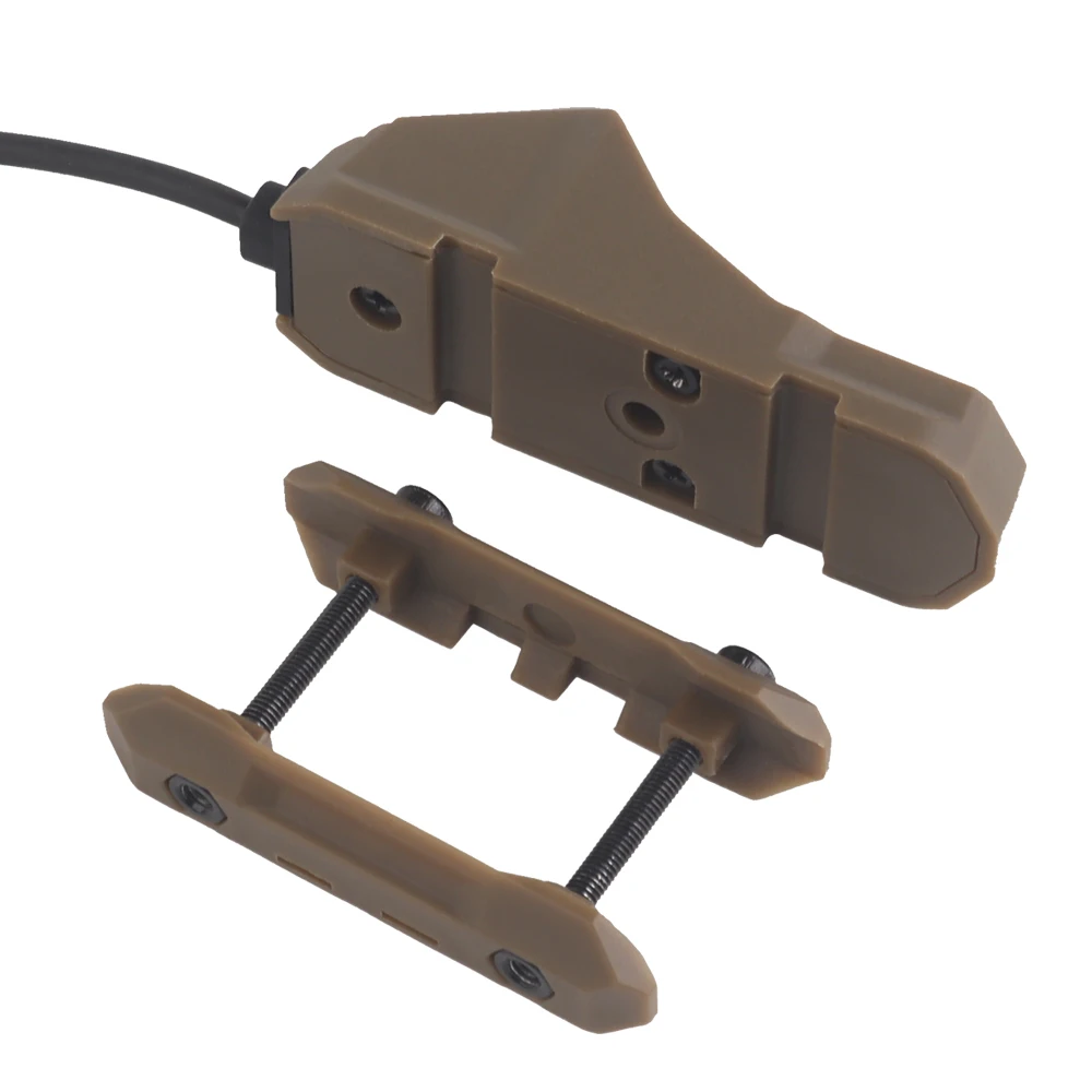 WOSPORT One Key Control AXON Wire Switch 2.5 Adapted To Guild Rail For PEQ With 2.5mm Plug Connector Hunting Accessories