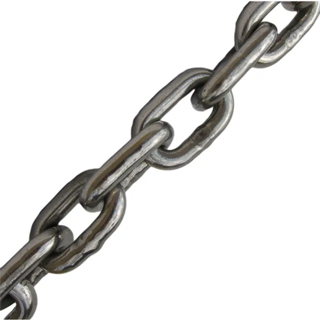 Factory price stainless steel anchor Link Chain Offshore Marine Grade Short Link Chain Straight Welded Link Chain