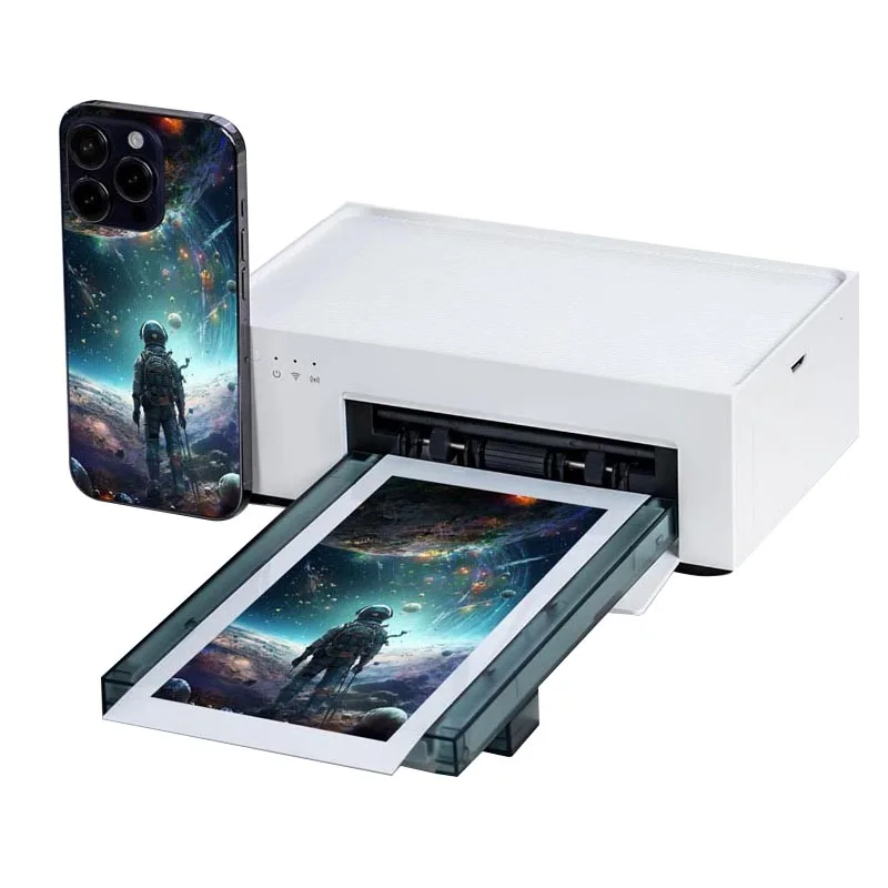 Fuji Photo Printer For iPhone Samsung Redmi DIY Printing Picture Mobile Back Cover Skin Stickers MINI Colorful Film Printers