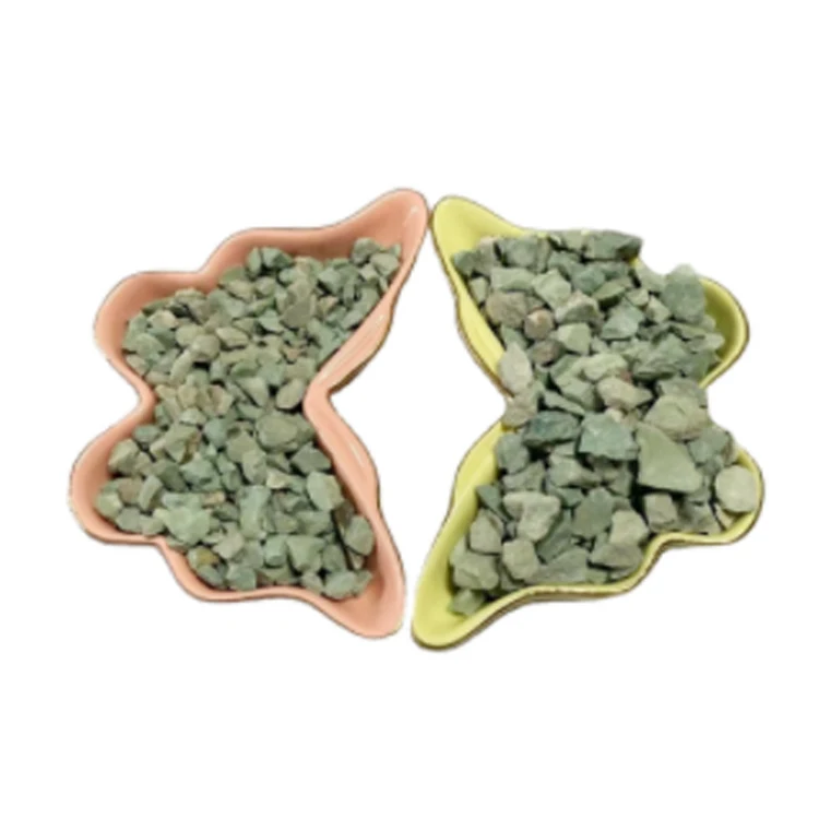 2-4 мм 6-9 мм натуральный зеленый клинотилит цеолита для очистки воды и очистки сточных вод