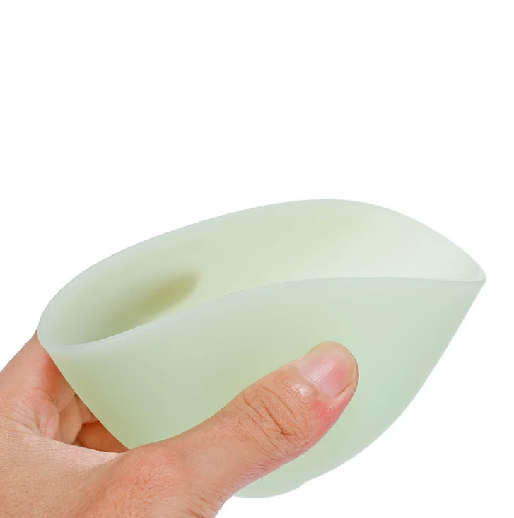 Гибкая силиконовая резиновая Экологически чистая Гибкая миска для смешивания маски