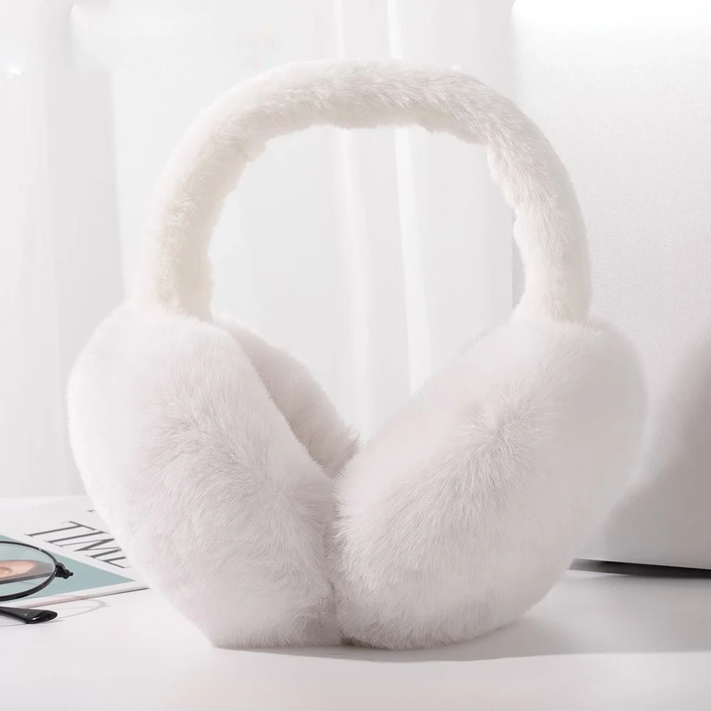 2024 New Design Outdoor Cold proof Plush Warm Ear Protection Foldable Cycling Travel Portable Women Ear Muffs Winter
