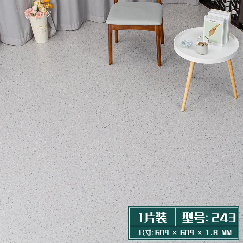 High Quality 600*600mm Mobile House Decor Marble Pattern Design Self Adhesive Waterpoof Floor Sticker