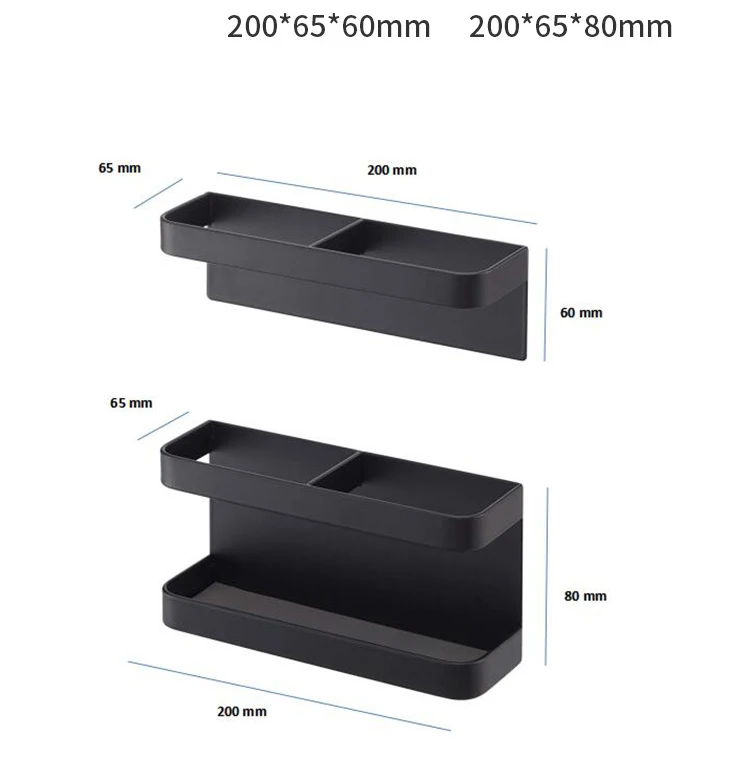 HJH552 Magnet Portable Wall Mounted Umbrella Stand Rack Umbrella Storage Holder Shelf for Home Office Umbrella Holder