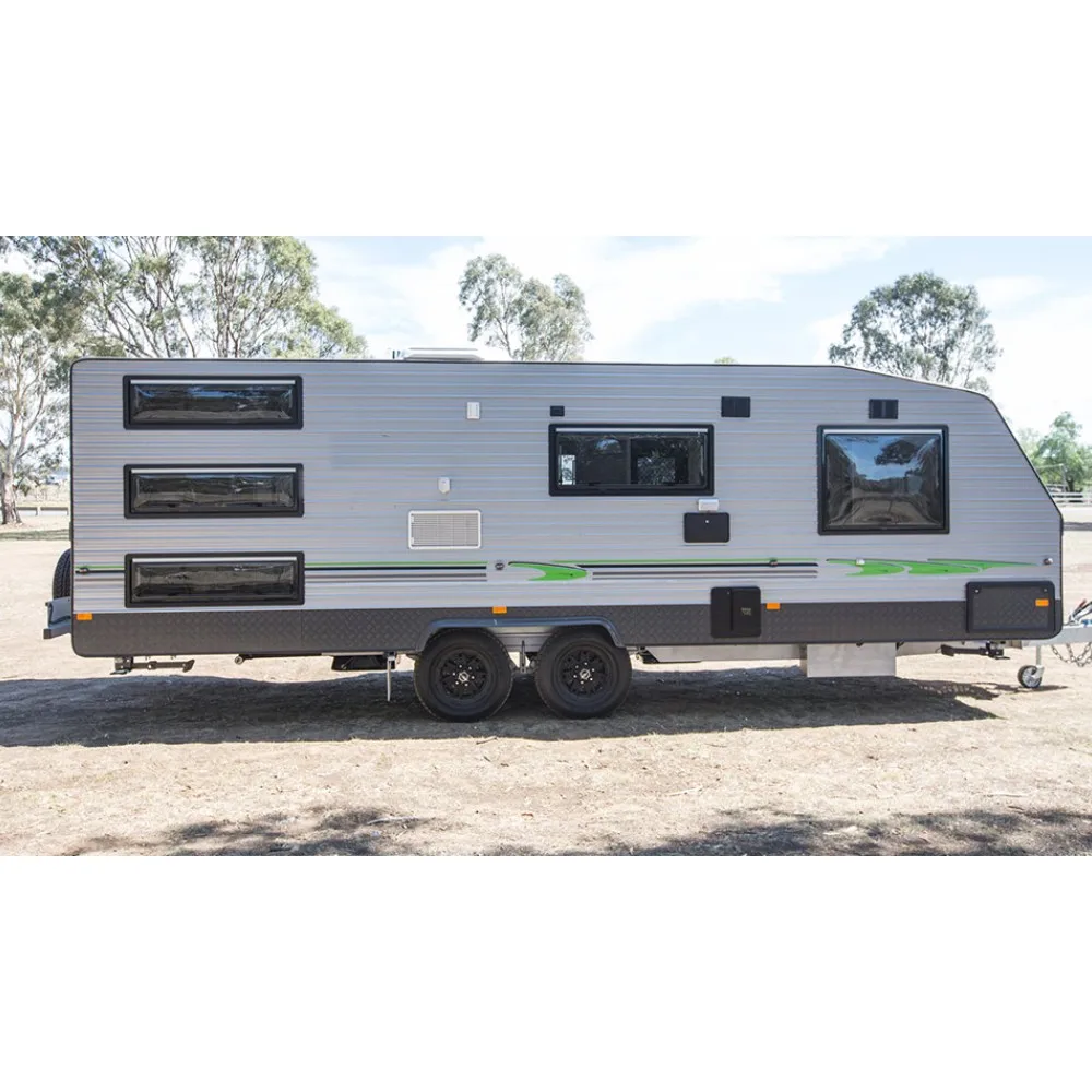 
Custom Made Luxury Family Caravan Mobile Homes Offroad Caravan with Triple Bunk 