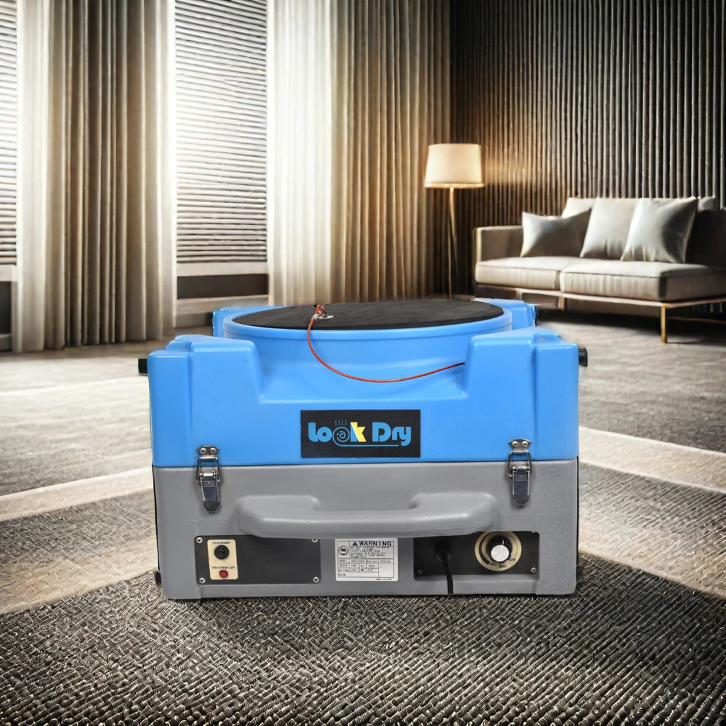1/4HP air hepa filtration scrubber wet  compressor automatic dish scrubber for air pollution