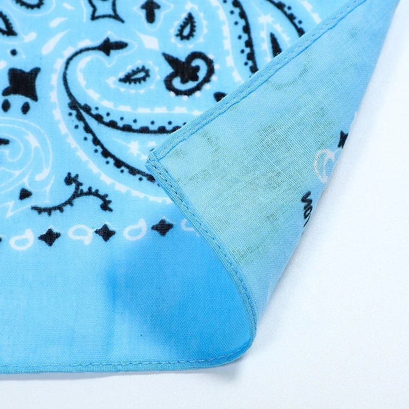 Bibs Soft 22'x22' Cotton Bandana Factory Price Paisley Scarf Bandana Promotion 100% Cotton Custom Bandana