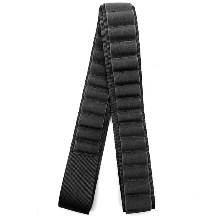 High Quality Nylon Adjustable Strap Plastic Buckle Buttstock Hunting Shooting equitment  Ammo Bag