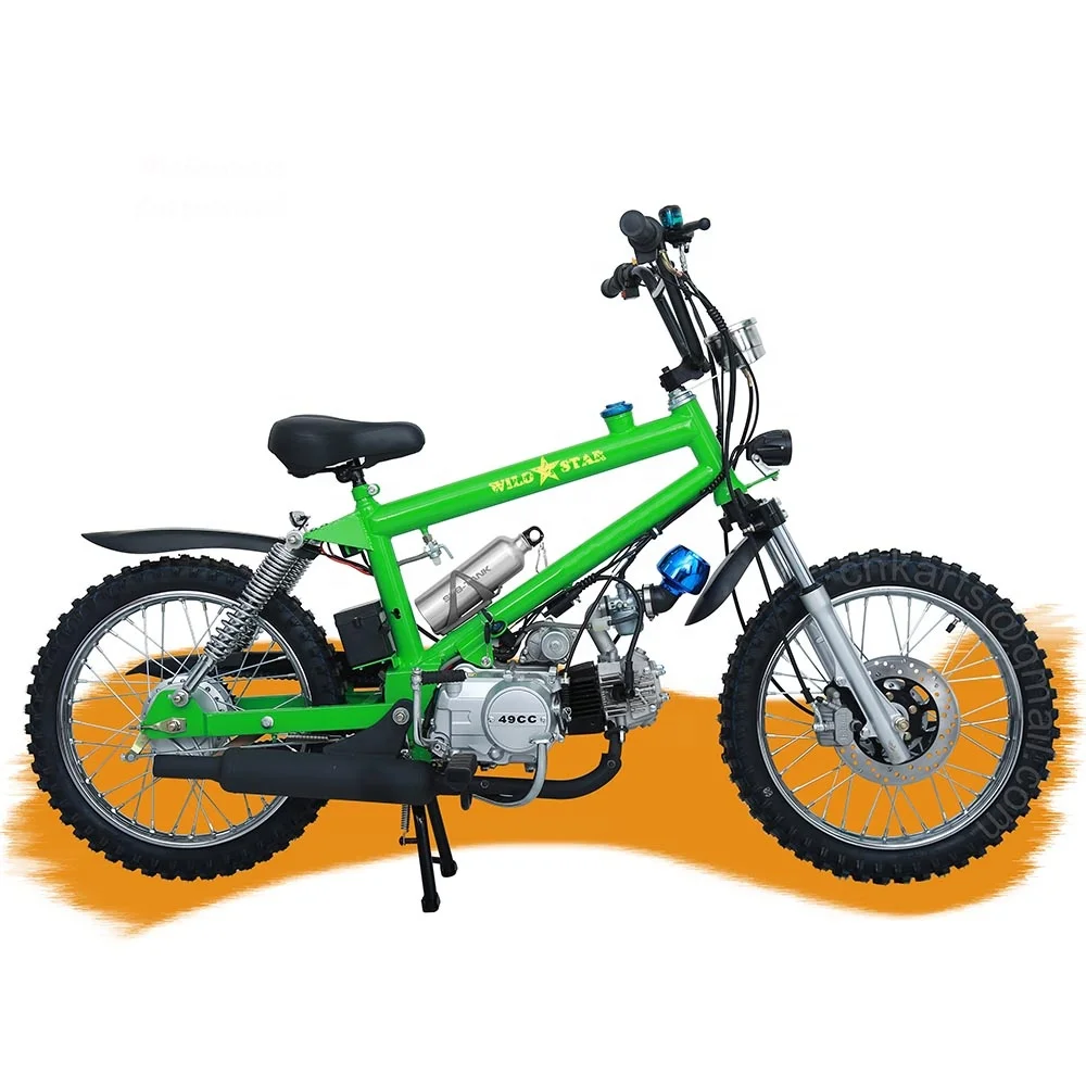 BMX Gas Motorized Bicycle off road motor cross bike with 50cc 110cc engine 22 inch wheel for adults