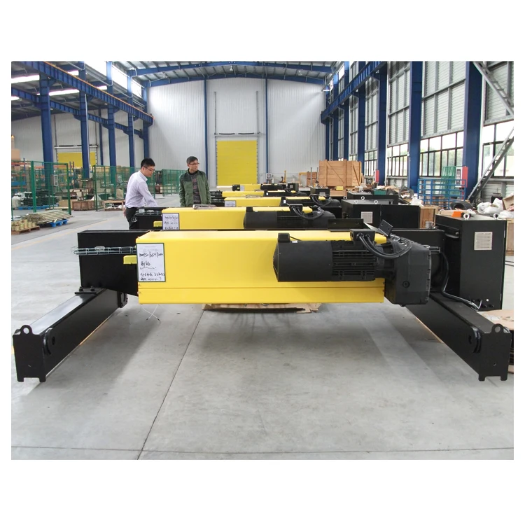 Upgrade 20 ton 25 ton Euro-style double girder beam electric overhead traveling bridge cranes from changyuan crane home town