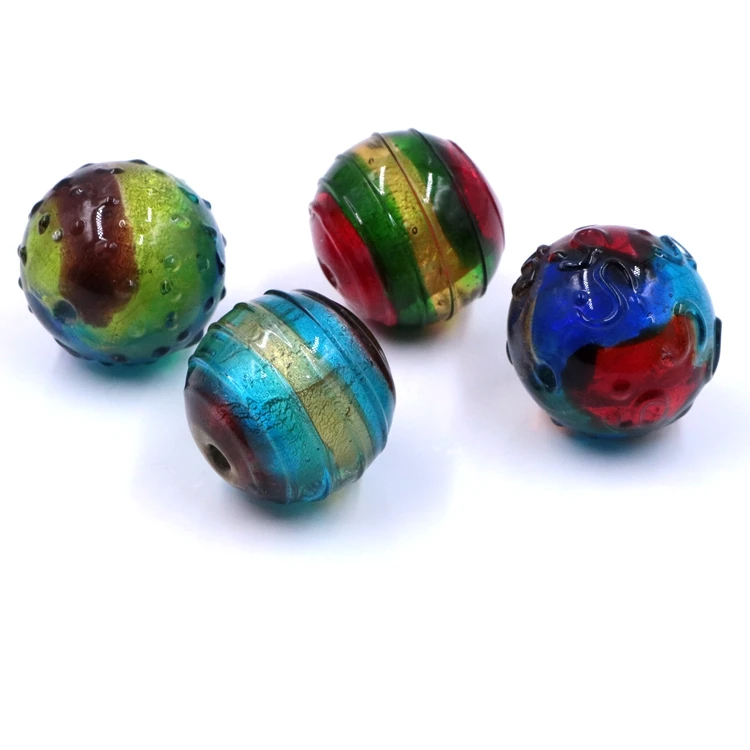 Hot Selling Big Size Italian Style Murano Lampwork Glass beads