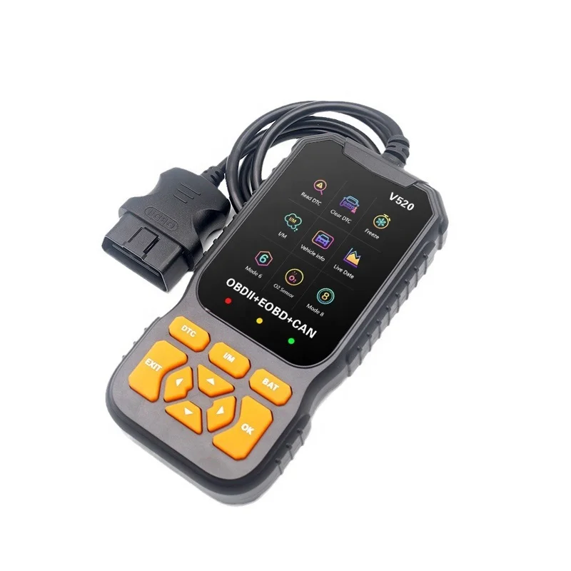 Plug Checking Car OBDII Auto Diagnostic Tool OBDII/EOBD Code Reader Scanner for 12V Vehicles Helps in Car Diagnostics Problem