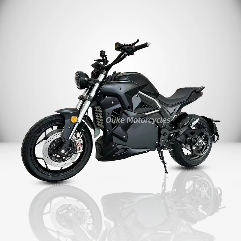 Fastest Speed Adult 2 Wheel Electric Motorcycle High Performance Safe Bike With ABS Braking System 17.4kwh Lithium Battery Pack