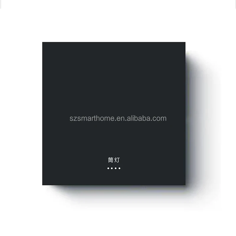 Hot Sale High Quality 1 Gang TUYA Smart Switch 10A Zigbee Remotely Controllable Wall Switch UK 240V Switches