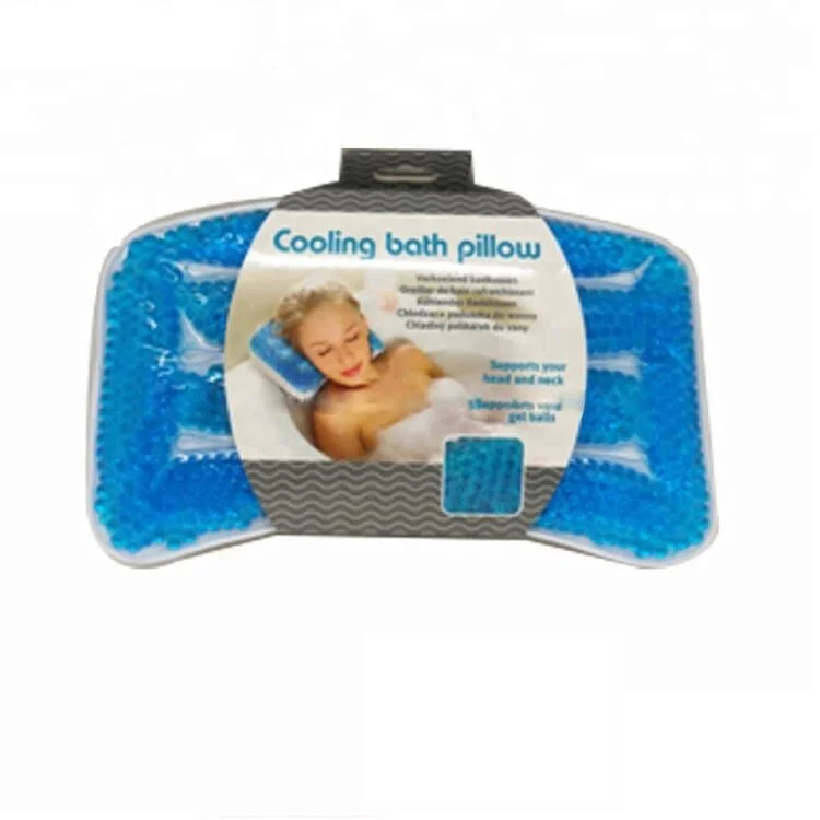 ECHO001 ECHOLUX gel beads headrest spa Cooling bath pillow
