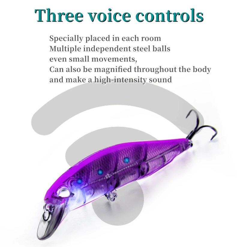 New 3+7 Top water Minnow Hard Bait 100mm 15g Fishing Lure Floating Super Long throw saltwater hard plastic bait