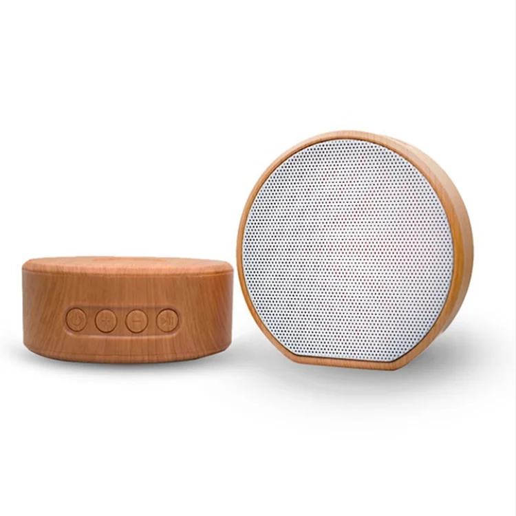 Manufacturers Selling Portable Outdoor Wireless Speaker Box A60 Wooden Grain Speaker