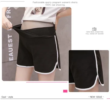 
Fashional Summer Comfortable Cotton Material Cross Care Belly Design Casual Pants for Pregnant Woman 