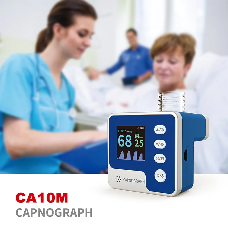 Портативный монитор CONTEC CA10M etco2 capnograph для диагностики