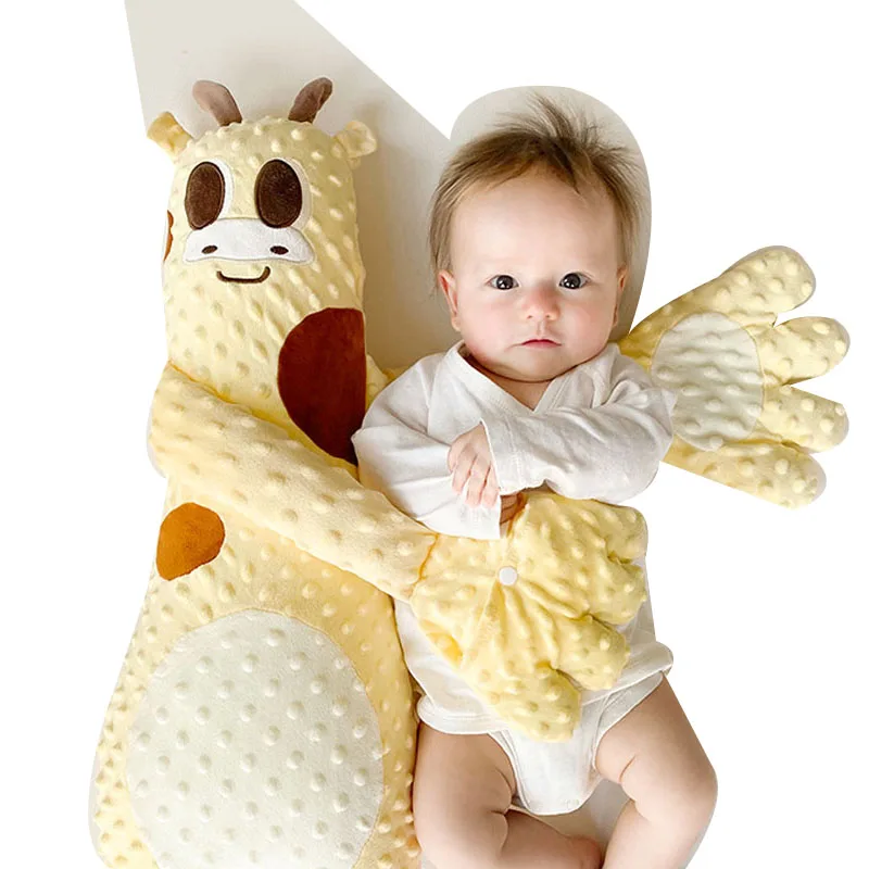Baby Cuddle Sleeping Doll Baby soothing palm cradling sleep pillow baby pat sleep times companion dolls