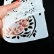 DIY Stencils For Painting Pets Pictures Drawing Template Drawing Ruler for Planners Scrapbook