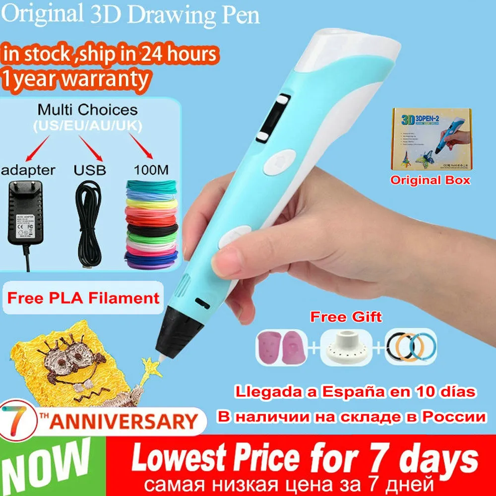 hot-selling Custom creative doodle drawing 3D printing pen for gifts