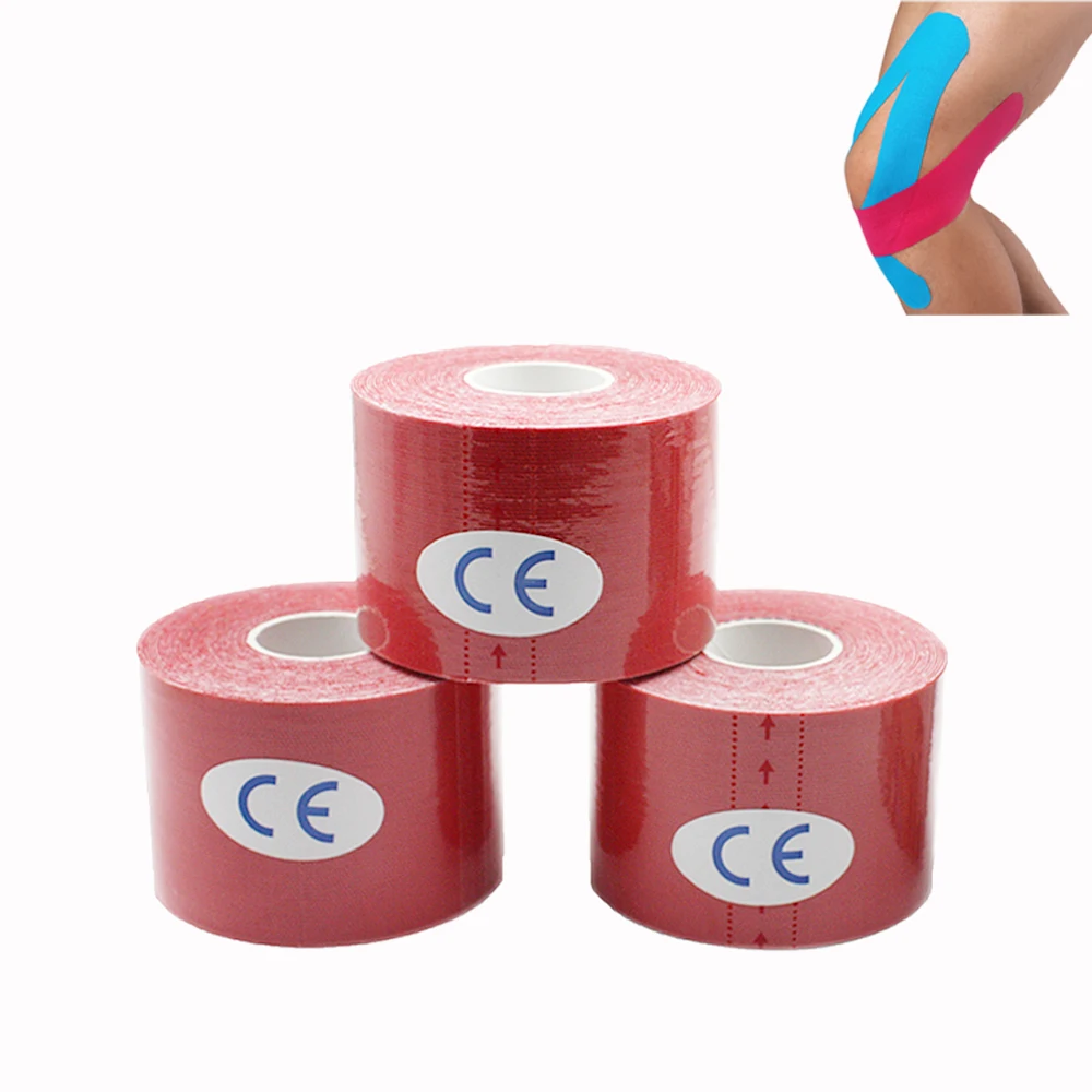 
2017 wholesale multicolor K sport therapy kinesiology tape Waterproof Tape muscle sports tape 