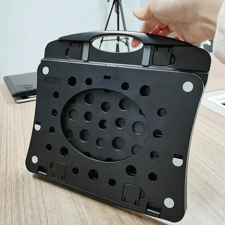 Great roc Laptop Stand 360 Rotating Swivel Laptop riser for Desk Plastic Computer Stand 2 layer  notebook Computer Stand plastic