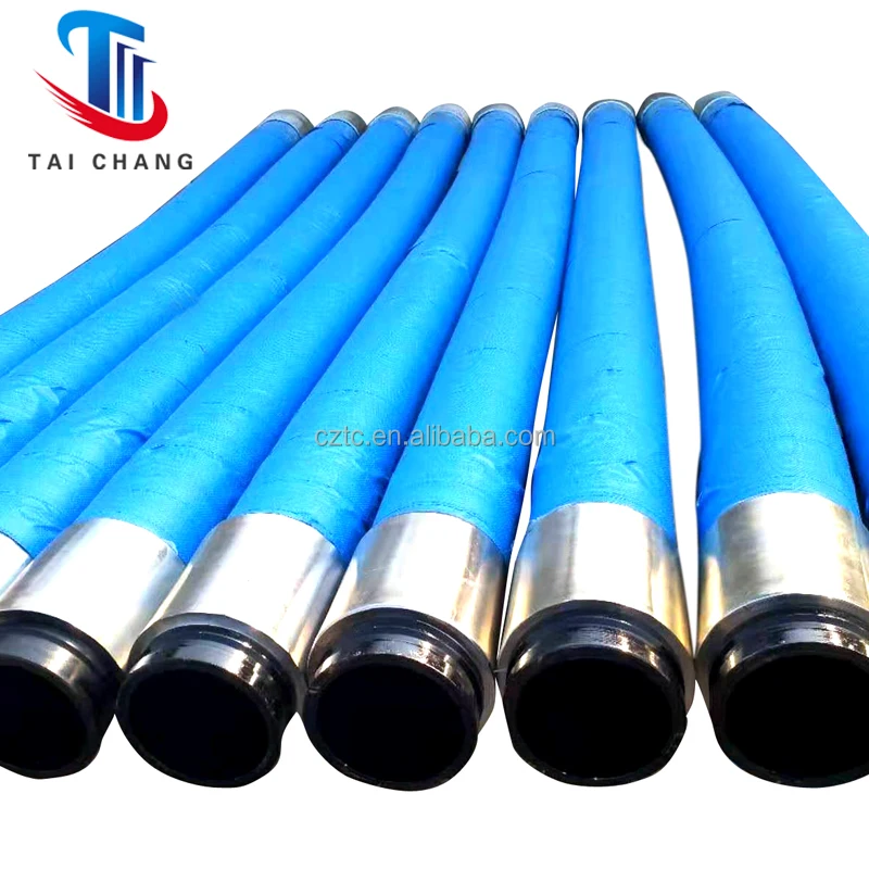 5.5Inch Concrete Pump End Hose With 4layers Steel Reinforced Concrete Delivery Rubber Hose Putzmeister Schwing CIFA IHI Sany