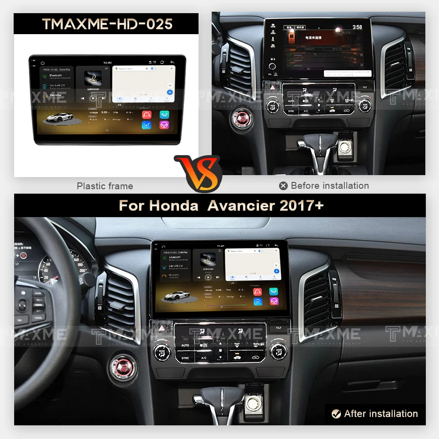 Maisimei 10 дюймов 2.5D экран двойной Din DVD плеер автомобиля для Honda Avancier 2017 + мультимедея Система Авто GPS навигация