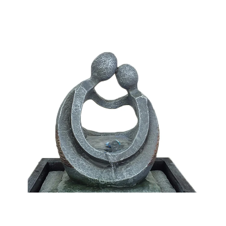 Table Top Led Solar Power Home Fountain Lights Water Fountains Outdoor Garden Decoration Indoor
