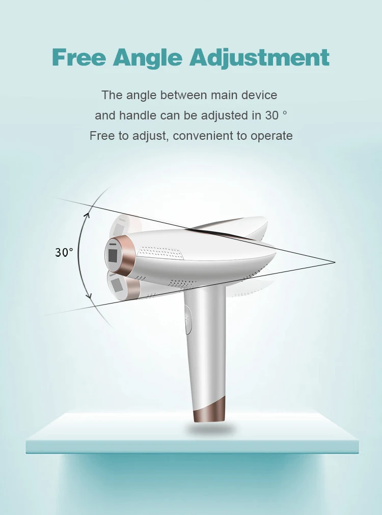 Medical hair removal device photon hair removal device Painless Rechargeable Ice Cooling IPL Depilation Laser Beauty Equipment