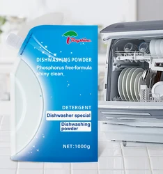 hot sale Dish washing Powder for dishwasher or hands 1 kg