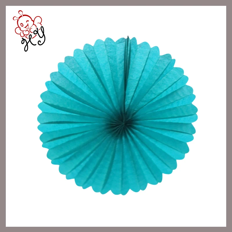 
tissue paper fan for hanging for party decoration 