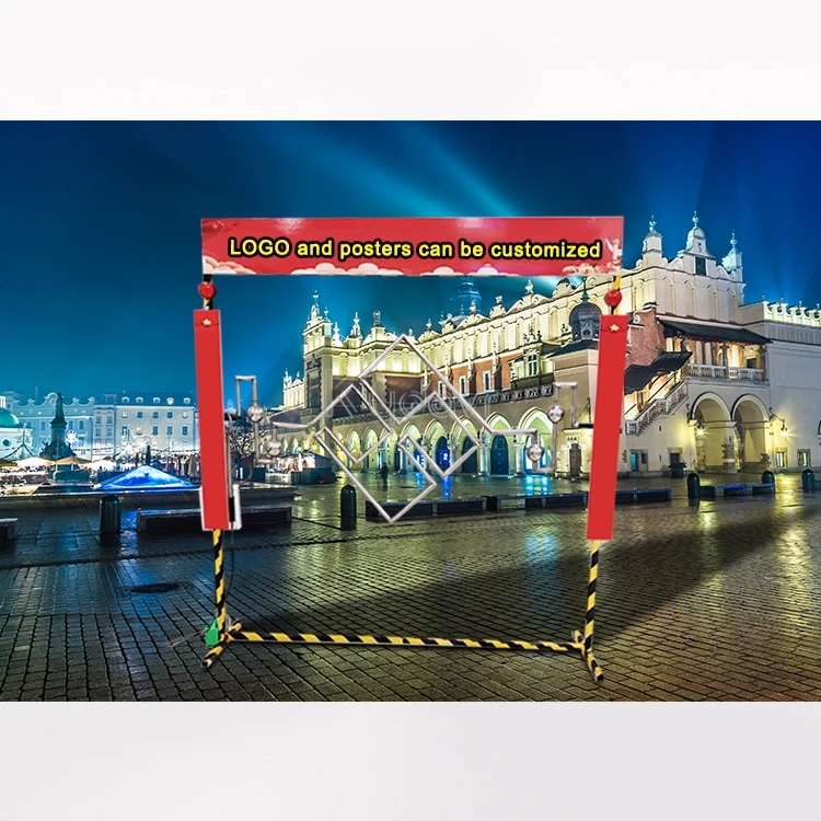 Customized amusement park carnival giant electric interactive reaction challenge maze buzz wire games beat the buzzer