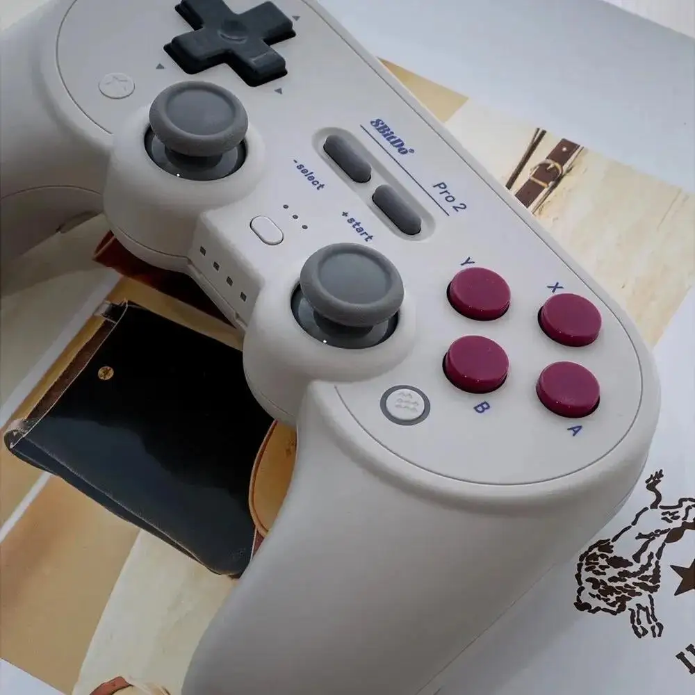 8BitDo Pro 2 Bluetooth Gamepad Controller with Joystick for Nintendo Switch, PC, macOS, Android, Steam Deck & Raspberry Pi